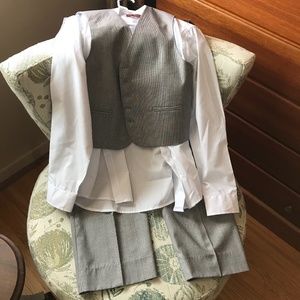 James Morgan Set for Kids - pants, vest and button down - size 12